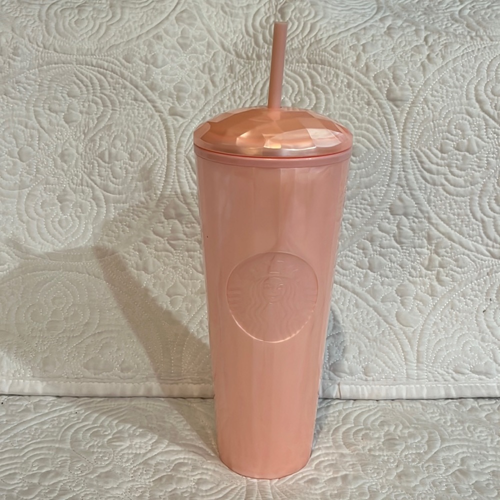 Pink Starbucks tumbler, NWOT